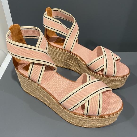 Tory burch Frieda espadrille platform sandals - Picture 3 of 4
